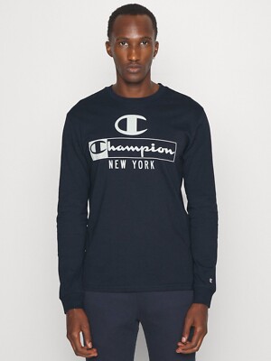 CHAMPION T-SHIRT MANICA LUNGA UOMO COTONE 217998