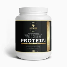 FitFusion Whey Protein (Salty Caramel Flavour) - Muscular Growth