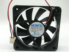 1pcs  NONOISE G6015H12D DC12V 0.130A 60 * 15MM mute 6CM cooling fan