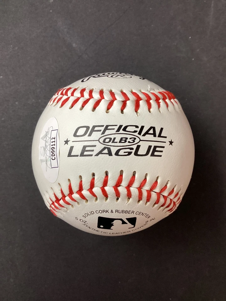 Steve Korcheck Signed Rawlings Baseball JSA Cert w/COA Washington Senators MLB! - Image 4 of 4