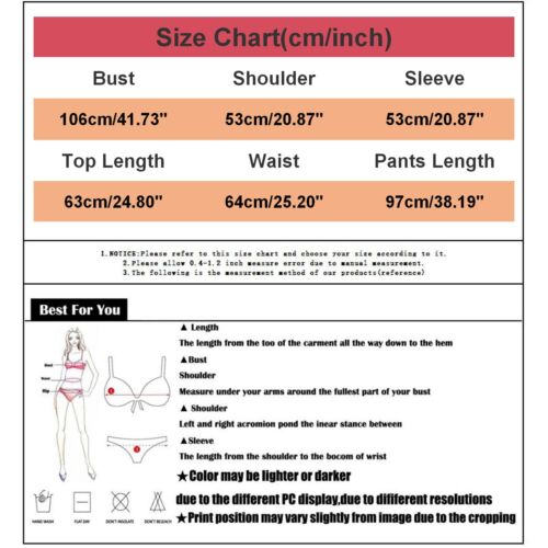 Women 2 Piece Outfits Long Sleeve Knit Pullover Sweater Top Wide Leg Pants Home - Picture 39 of 48