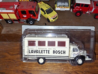 berliet glc 6 okapi 1/43 ixo hatchet collection lavalette bosch miniature truck