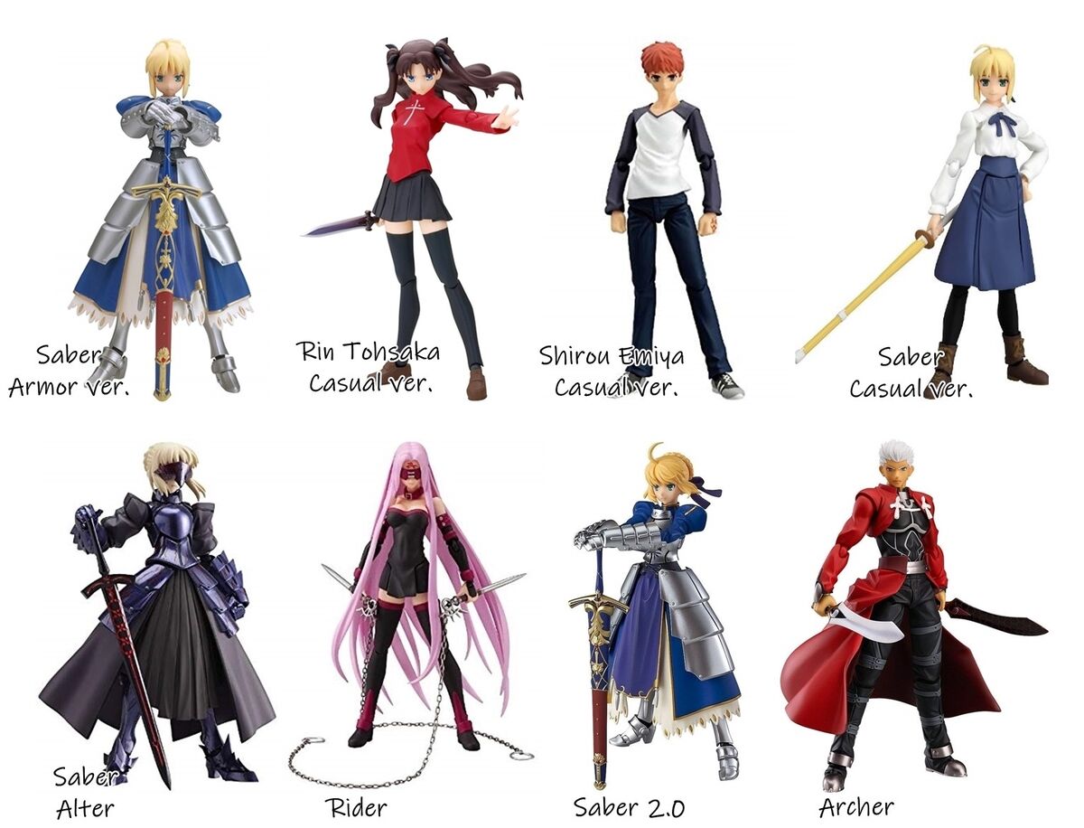 Figma Fate / Stay Night Saber 2.0 Action Figure Max Factory Figma Fate / Stay Night Saber 2.0 Action Figure Max Factory