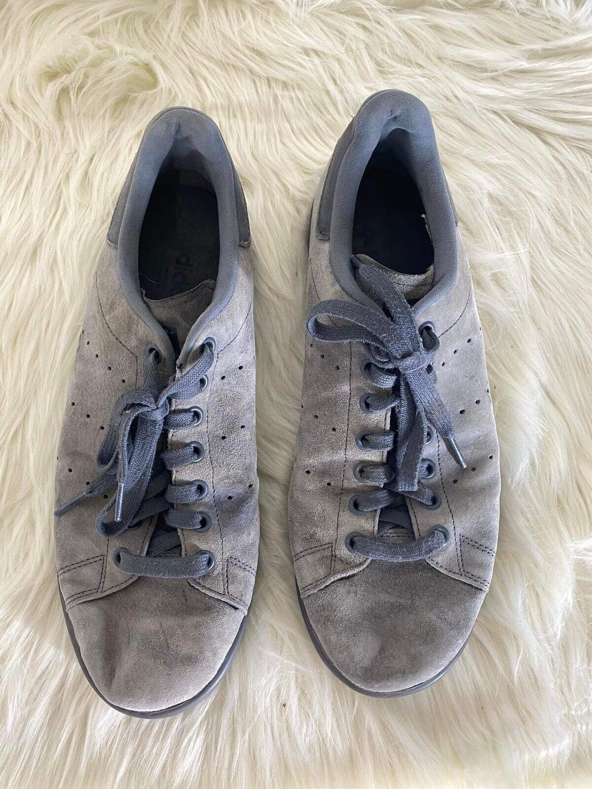 Adidas Stan Smith Grey Sneaker Shoes | eBay