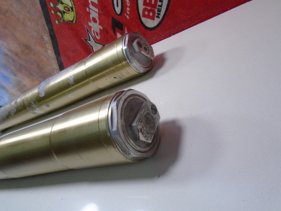 Suzuki DRZ 400SM 2005 horquilla delantera suspensión (A) DRZ400SM 400 SM 00-24 Foto 2 de 4