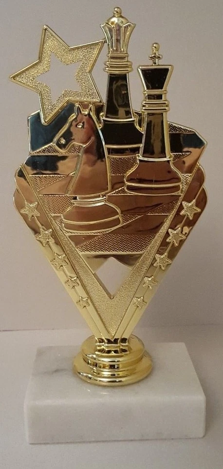 WINTER PARK PRODUCTS Chess Trophy 6-3/4" Tall AS LOW AS $3.99 each FREE SHIPPING T01