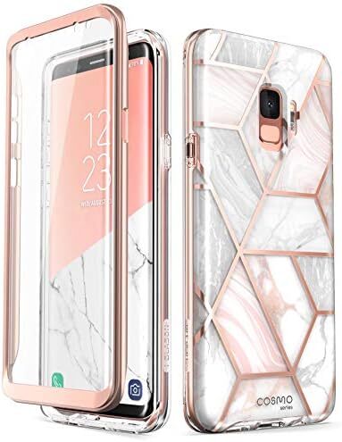 Cosmo Series Case for Galaxy S9 (2018 Release), Slim Full-Body Stylish Protectiv