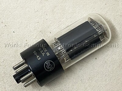 Tube électronique 26A7GT NOS (New Old Stock) Reconditionné, Marque General Electric