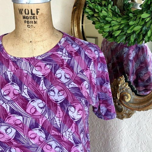 LuLaRoe SALLY Gracie Tee Tunic Nightmare B4 Christmas HALLOWEEN I Sz 14 Girls