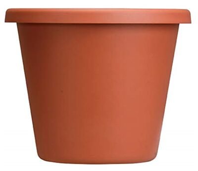 HC Companies  Classic Pot - Clay - 11.5in Diam x 8.63in H - 2.41gal Capacity