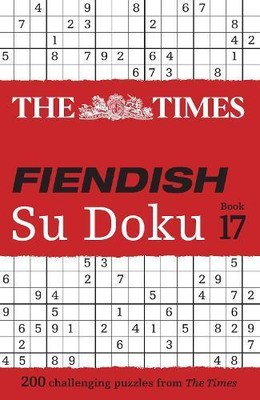 The Times Fiendish Su Doku Book 17 by The Times Mind Games  NEW Paperback  softb