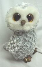 TY Beanie Boos OWLETTE THE GRAY OWL W/ BIG EYES 9" PLUSH STUFFED ANIMAL Toy