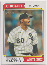 2023 Topps Heritage #680 Gregory Santos Chicago White Sox