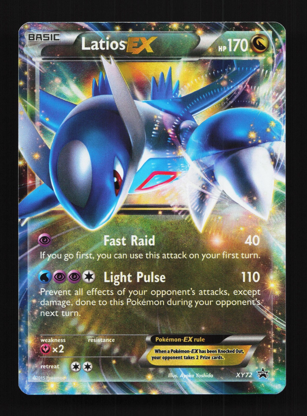 Pokémon TCG Latios EX XY72 Promo Holo Ultra RARE English Card