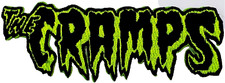 The Cramps Embroidered Music Iron on Patch Applique