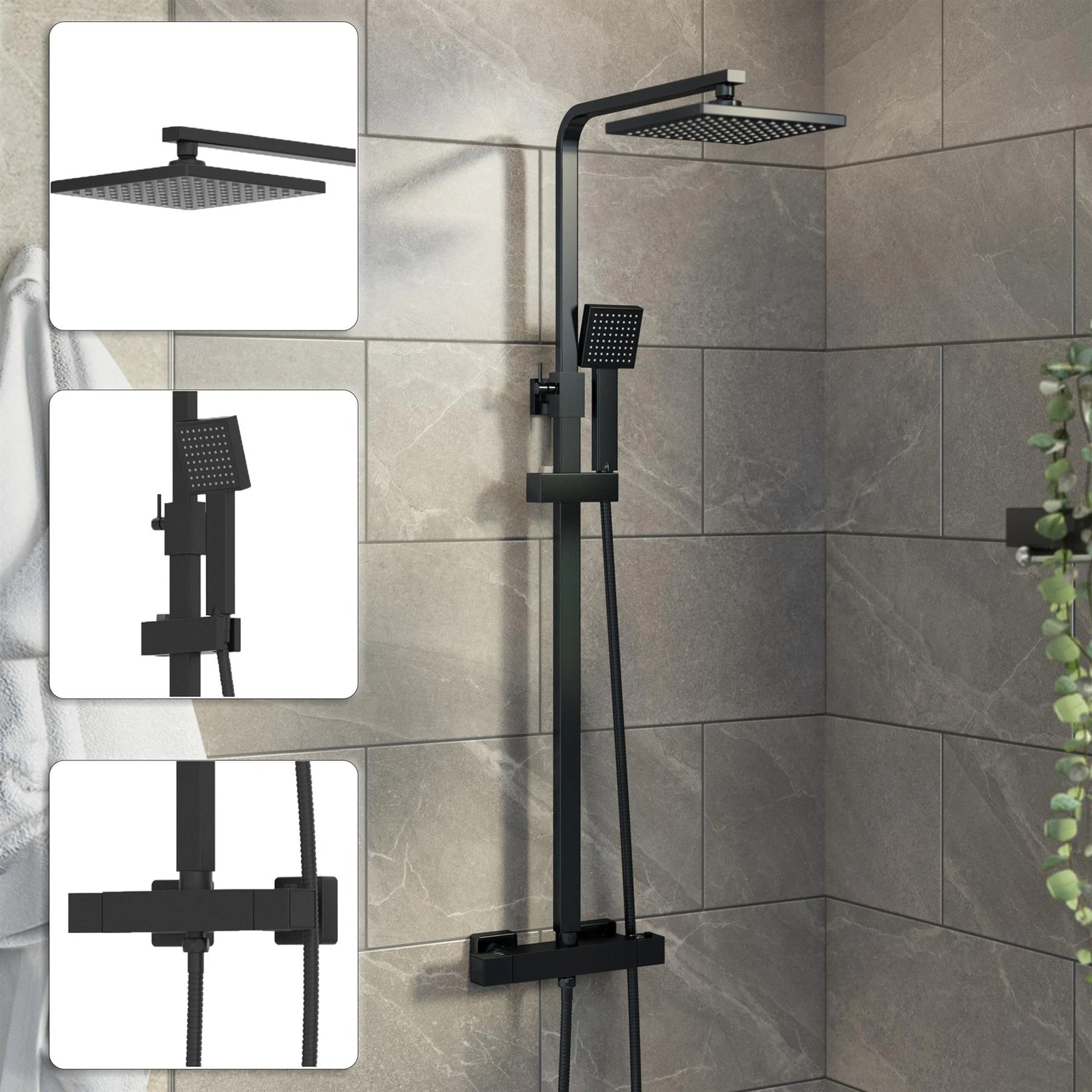 Rainsworth Thermostatic Shower Mixer Set