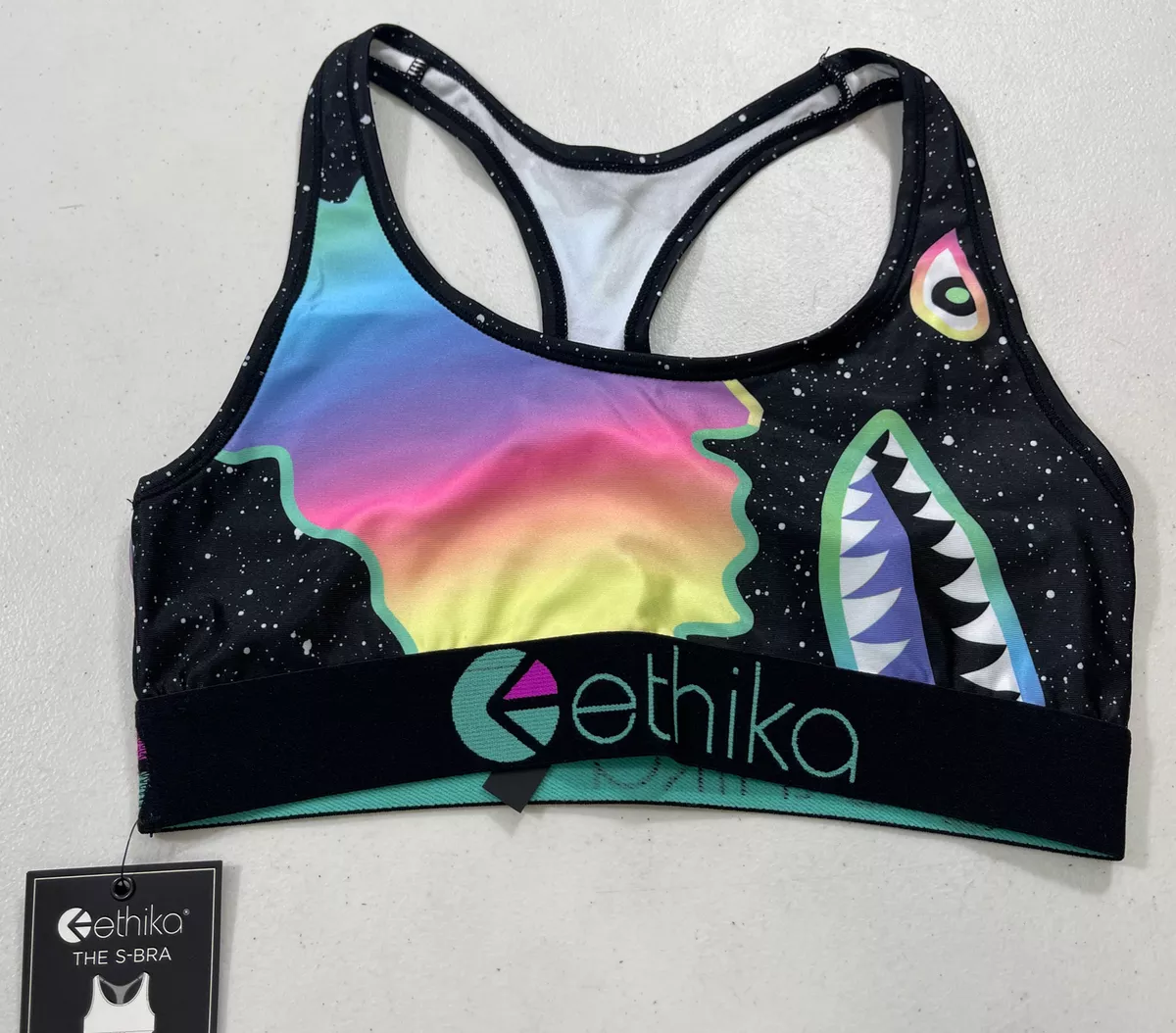 Women's ETHIKA The SPORTS BRA Black Size X-Small 0-2