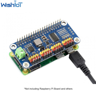 Waveshare Robot Servo Driver Board 16-Channel I2C For Raspberry Pi Zero/Zero W/B