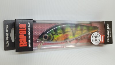 Lot De 3 Leurres Rapala Super Shadow Rap SSDR16, Appâts Pour Brochet