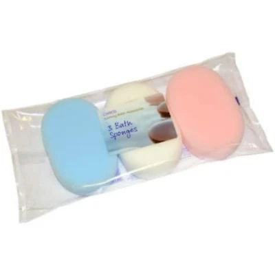 Caress Luxury Bath Sponge - Mixed Colours - Different Quantities