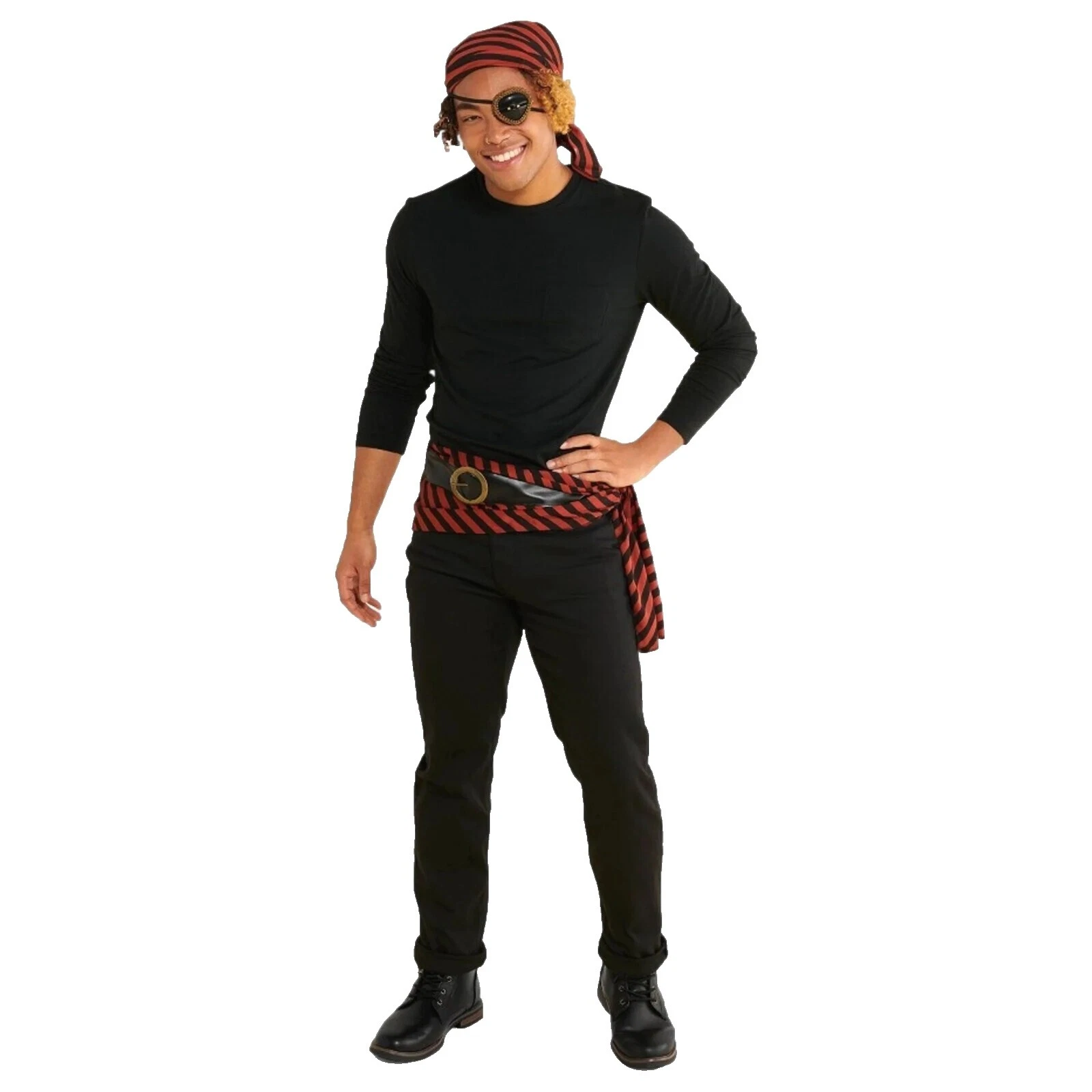 海盗聚酯纤维套装男女通用服装