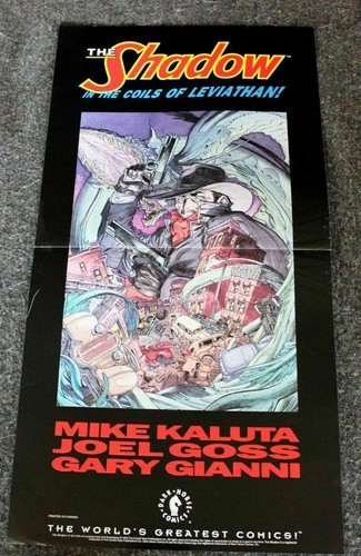 Póster Shadow in Coils of Leviathan 1993 Mike Kaluta Gary Gianni Dark Horse en muy buen estado+ - Imagen 4 de 4