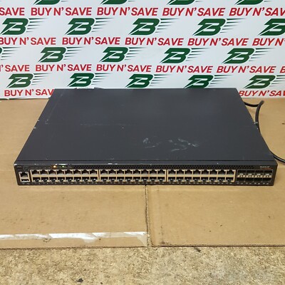Ruckus ICX 7150-48ZP-E2X10G PoE Switch  w/Power Cord - Powers On - USED