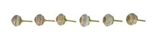 Set Of Six Vintage Furniture Knobs – Drawer Pulls knobs – Table knobs. i24-195