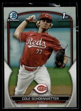 Cole Schoenwetter 2023 Bowman Draft Chrome 1st Refractor Card #BDC-116