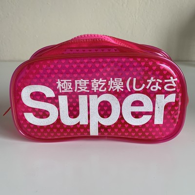 superdry makeup bag