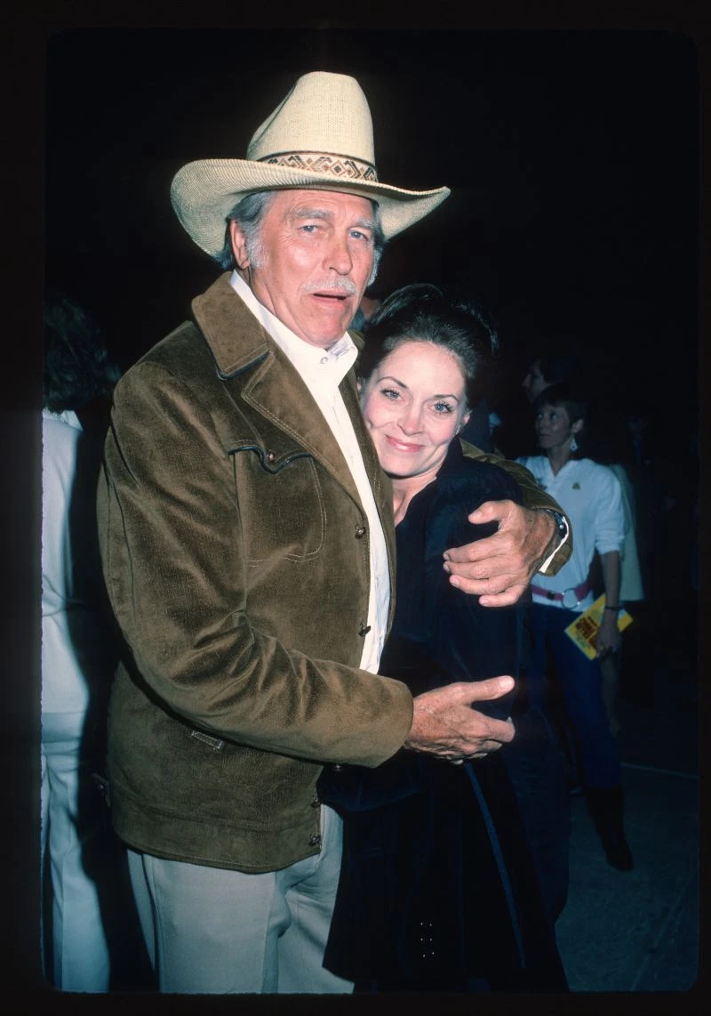 1985 HOWARD KEEL & WIFE Candid Original 35mm Slide Transparency DALLAS  ACTOR | eBay