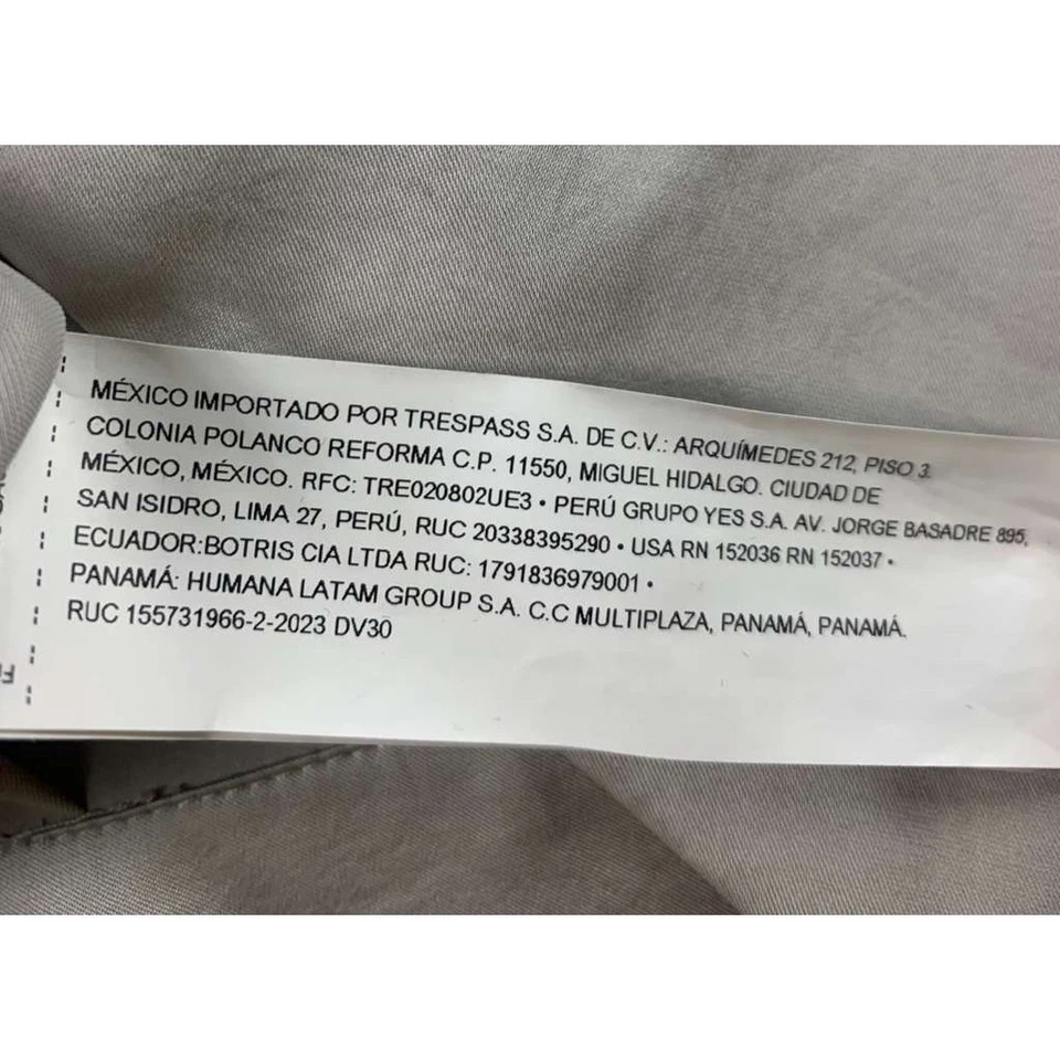 Blusa para mujer Adolfo Dominguez 36 gris acanalada manga larga cuello redondo puños con botones Foto 4 de 4