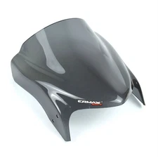 Ermax Sport Screen Windshield Deflector Dark Smoke Yamaha FZ6 S2 2007 - 2011