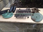 BSA BANTAM D1/3 ASSORTED LOT OF PARTS INC STAYS B/PLATE BRACKETS ETC