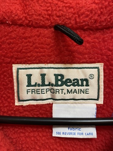 Vintage L.L. Bean Freeport Maine Men’s Large Coat Jacket USA Made - Picture 3 of 3