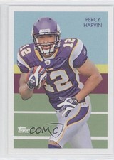2009 Topps Chicle Football Stars Percy Harvin #99 0a1
