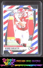 🔥George Karlaftis 2024 Panini Prizm Red White and Blue #142 SKU21-2🔥