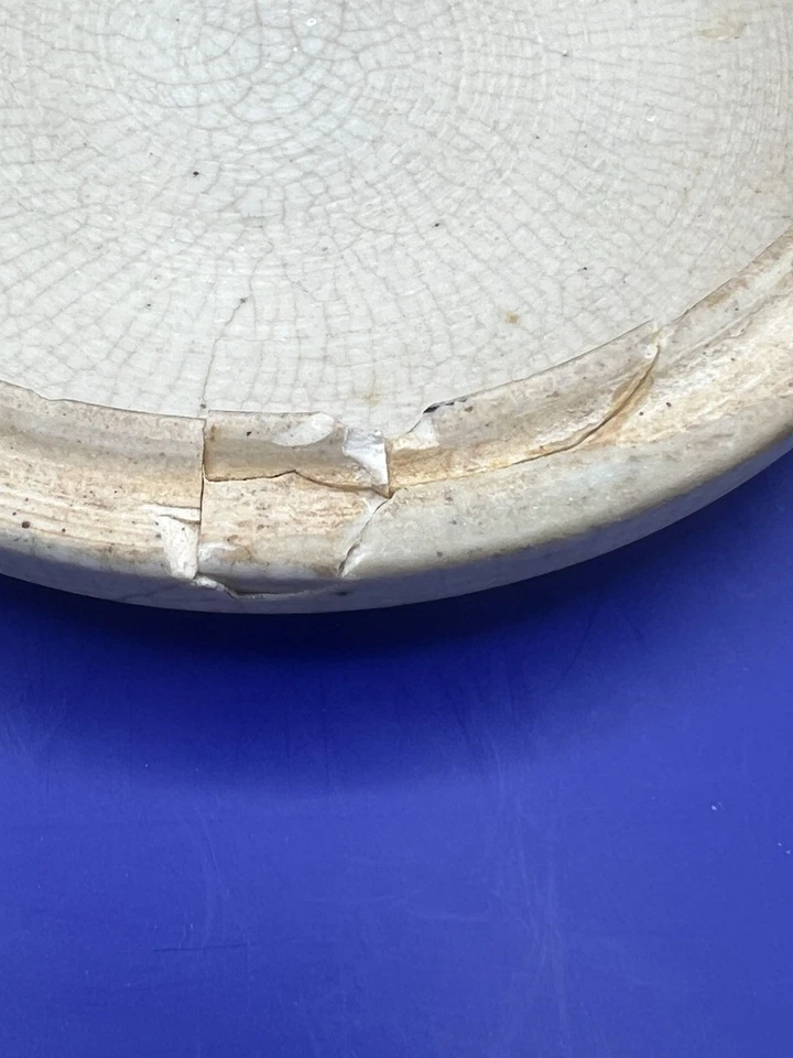 Antigua CAJA DE ALMUERZO JAPÓN IMARI KUTANO Porcelana BENTO Jubako Tapa Apilada Reparada Foto 3 de 4