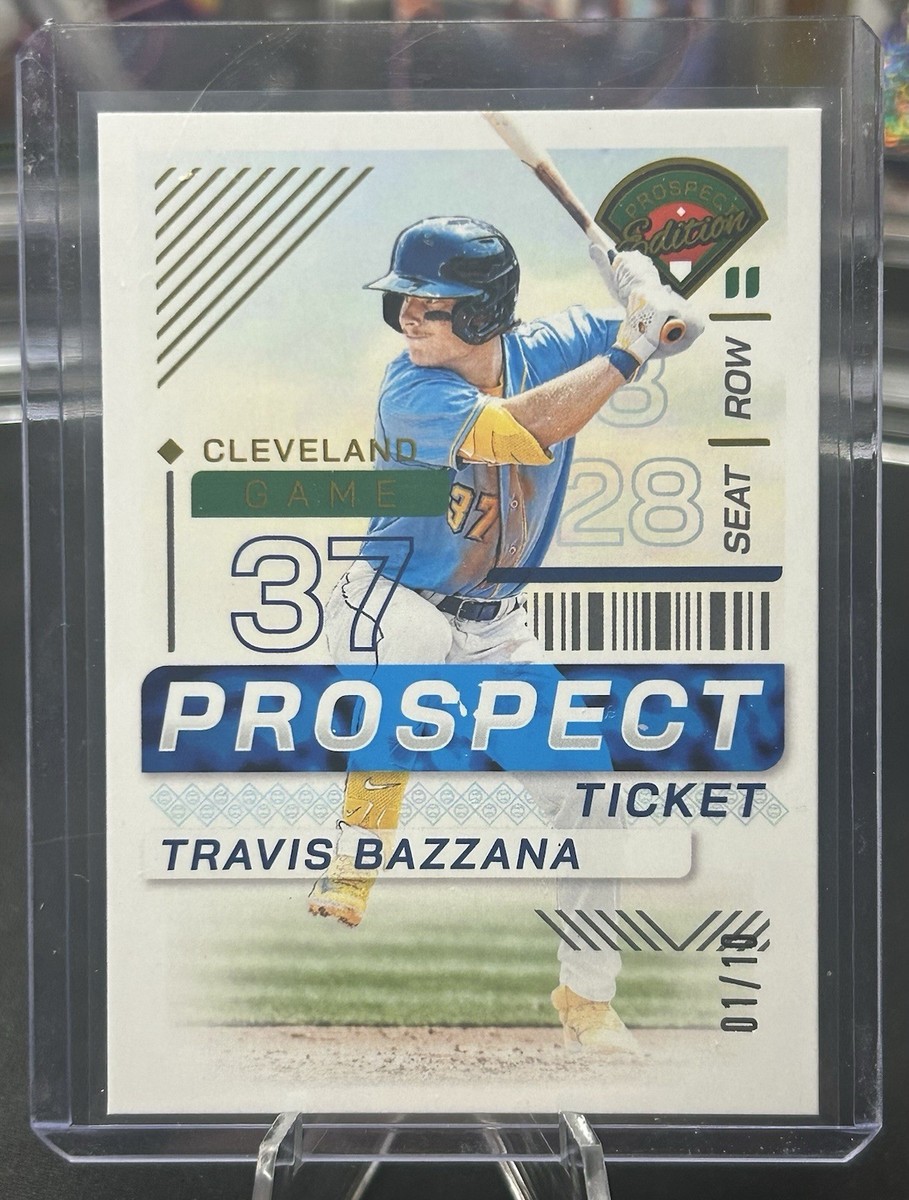 TRAVIS BAZZANA 2024 Panini Prospect Edition Ticket 01/10