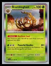 Pokémon TCG Temporal Forces Brambleghast TEF 021/162