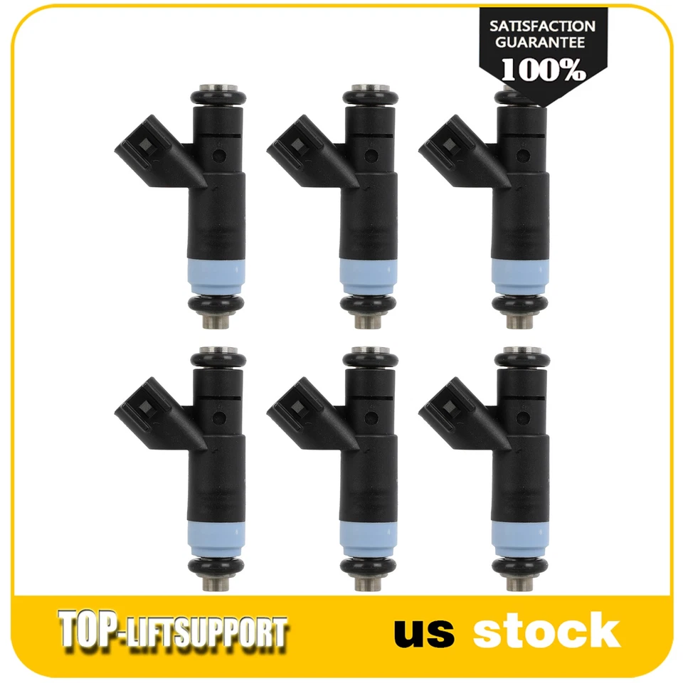 6x Inyectores de combustible para Ford Five Hundred Freestyle Mercury Montego 2005-2007 3,0 L Foto 2 de 4