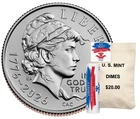 1776-2026 P&D  Emerging Dime U.S. Mint Bag