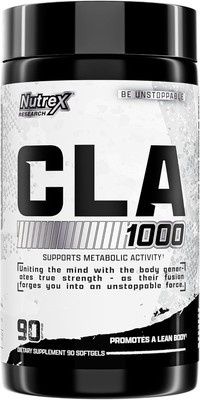 Nutrex CLA 90 Soft Gels - 1000mg Conjugated Linoleic 90 Count (Pack of 1) 