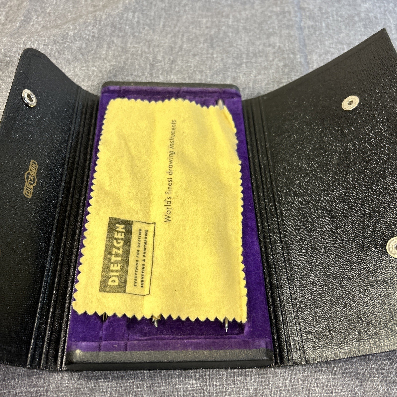 Dietzgen Architect#1285-2 Engineering Drafting Tool Set in Case Germany U.S Zone