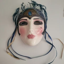 Clay Art Flapper Mask, USA
