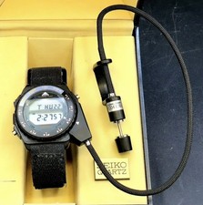 Orologio Uomo Vintage SEIKO "Training Timer" 1985 'Ritorno Al Futuro' Raro Quarzo