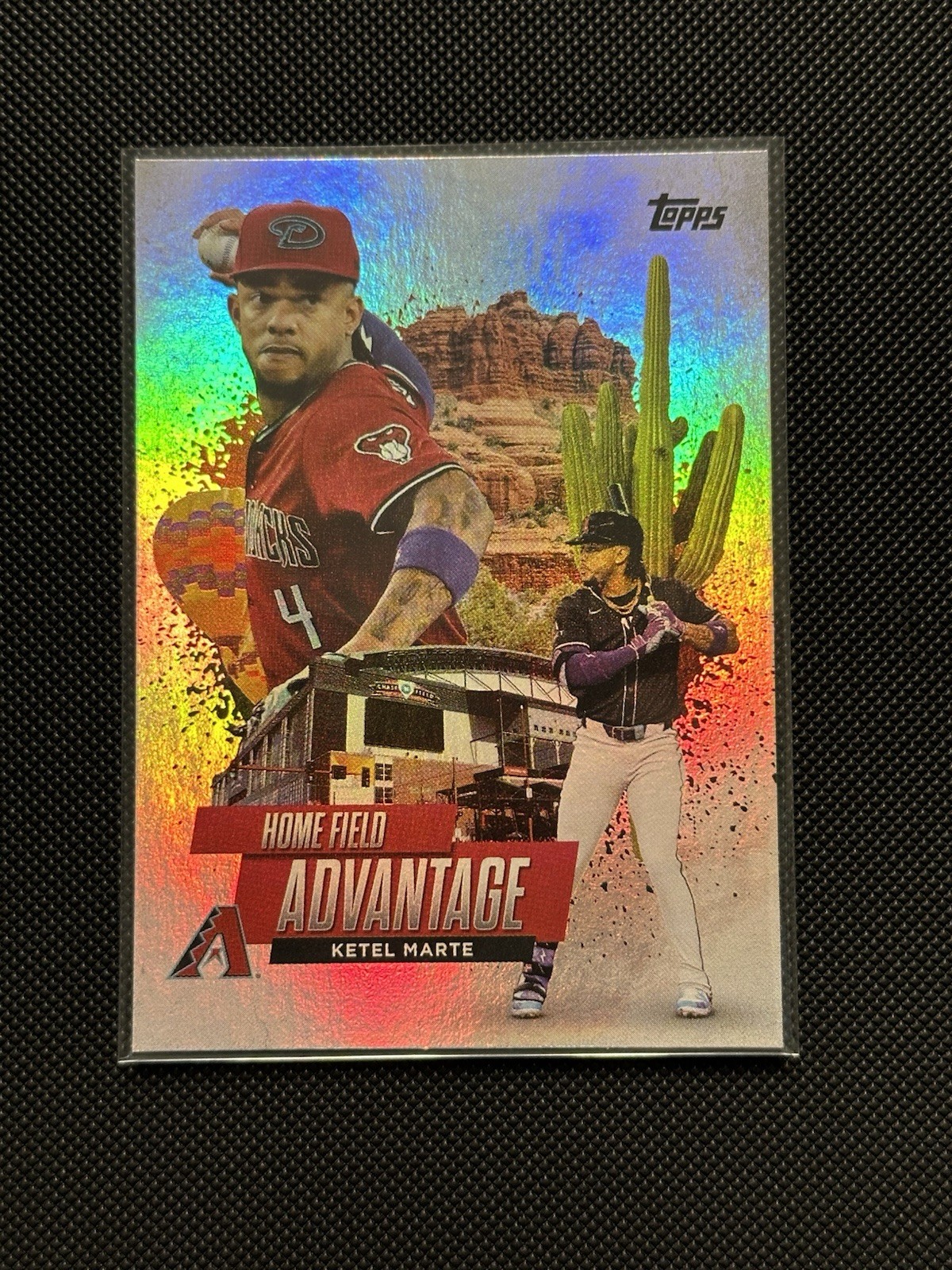 2025 Topps Series 1 - Ketel Marte Home Field Advantage SP Insert HA-20