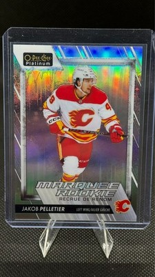 2023-24 O-Pee-Chee Platinum Jakob Pelletier Arctic Freeze /99 #233 Rookie RC