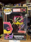 Funko Pop! #1360 Blacklight Marvel Daredevil signed by Charlie Cox, JSA COA