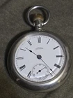 ANTIQUE 1885 W.M ELLERY WALTHAM POCKET WATCH POCKET WATCH 18 SIZE